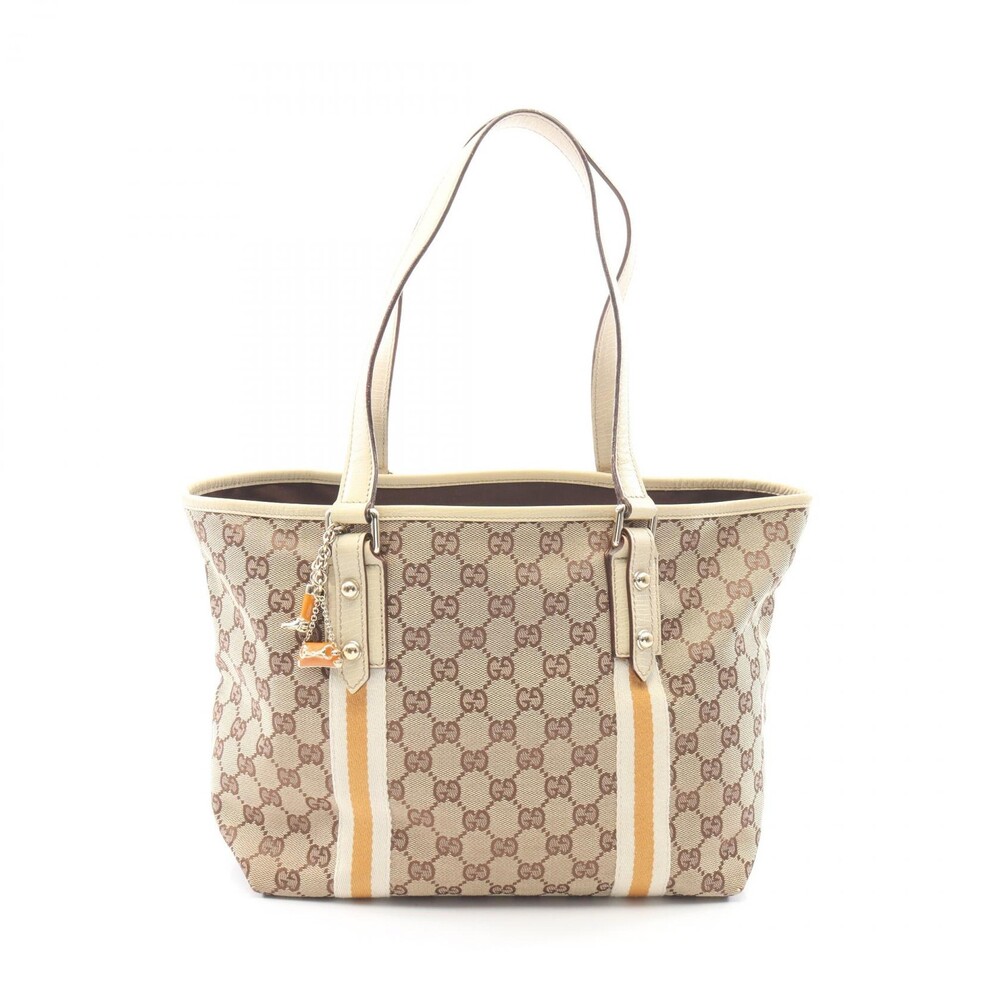 Gucci Gg Canvas Sherry Line Tote #323808G45B